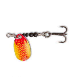 Magic Trout 1,75g 2,5cm Bloody Loony Spoon Rood/geel