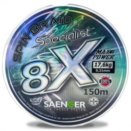 Spin Braid 8X 0,14mm 11.8kg Groen