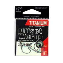 Robinson-titanium-offset-worm 1/0