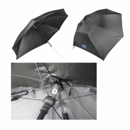 Cresta Flat Side Umbrella Black 125cm