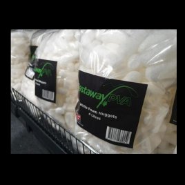 Castaway White Foam Nuggets 4 liter