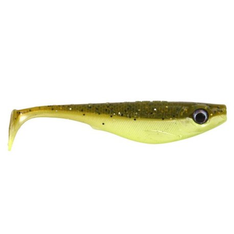 spro iris the shad brown charteuse