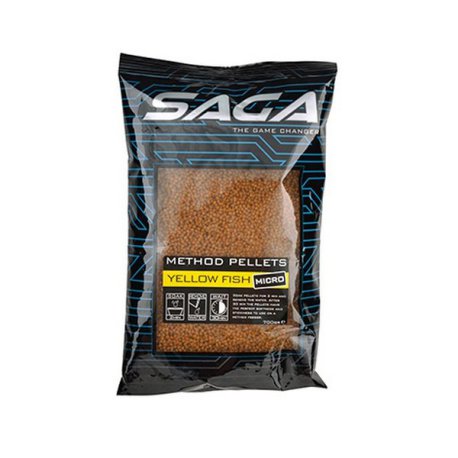 saga method pellets yellow fish