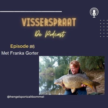 Visserspraat met Franka Gorter over Karpervissen