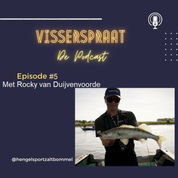 Visserspraat met Rocky van Duijvenvoorden over Roofvissen