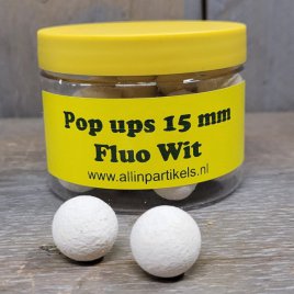 Pop Ups 15mm Fluo Wit