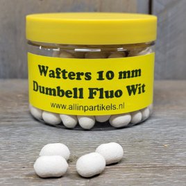 Dumbell Fluo Wit Wafter 10mm