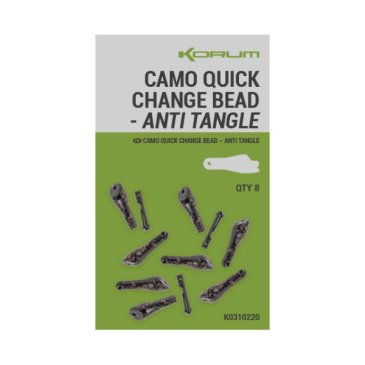 Korum Camo Quick Change Bead Anti Tangle