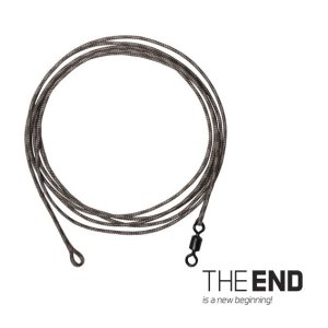 Delphin THE END Leadcore + swivel rig 3pcs 1m