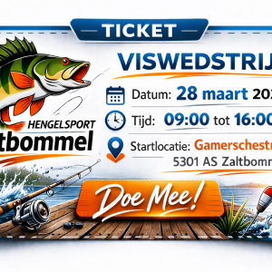 Wedstrijd Ticket Koppel 28 maart