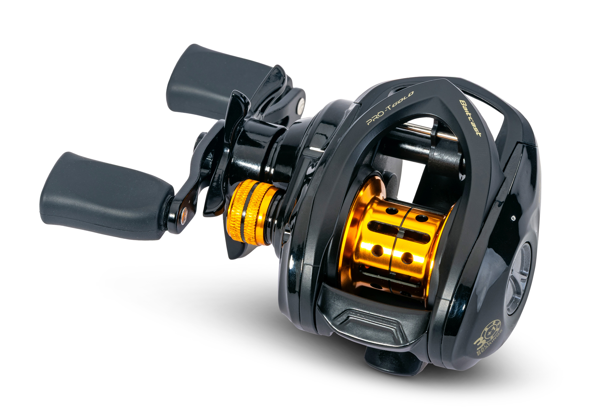 Saenger Pro-T Gold Low Profile Baitcast - Afbeelding 2